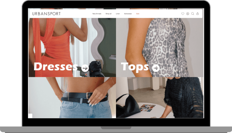 Categorized Product Showcase
