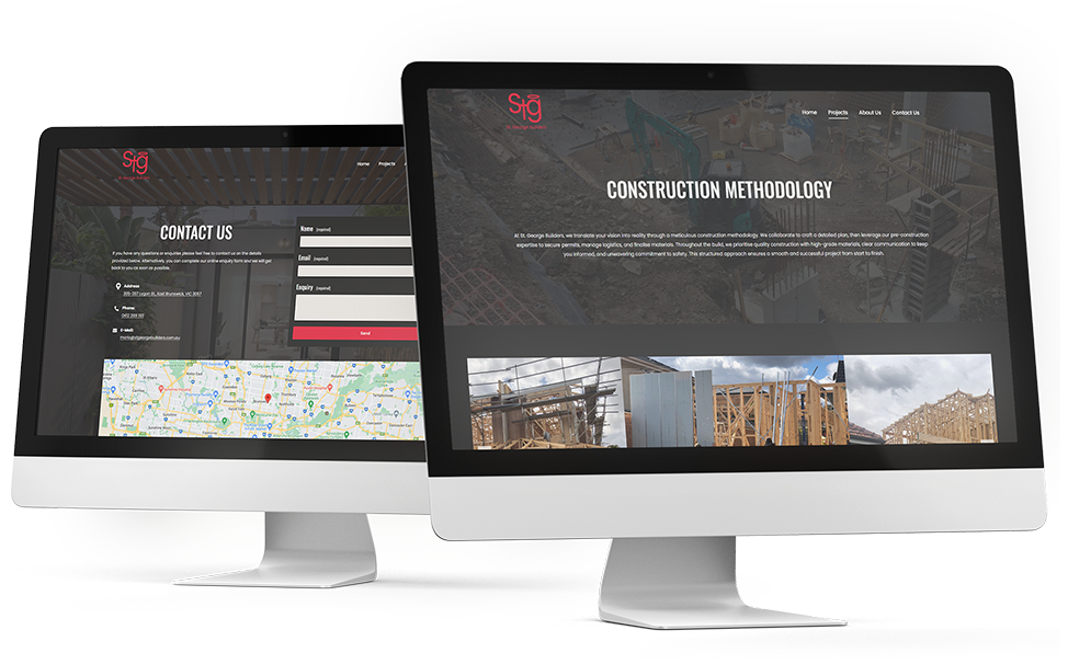 St. George Developer STG Builders | Web Development | Boko Digital