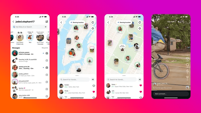 Location Map & Social Sharing