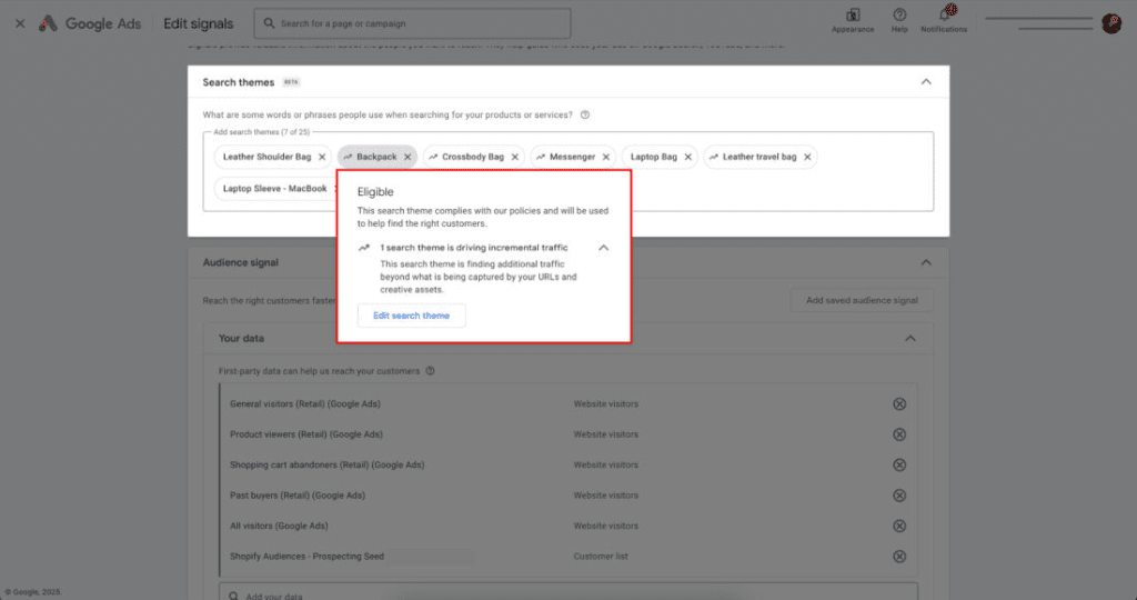 Enhanced Performance Max Campaigns