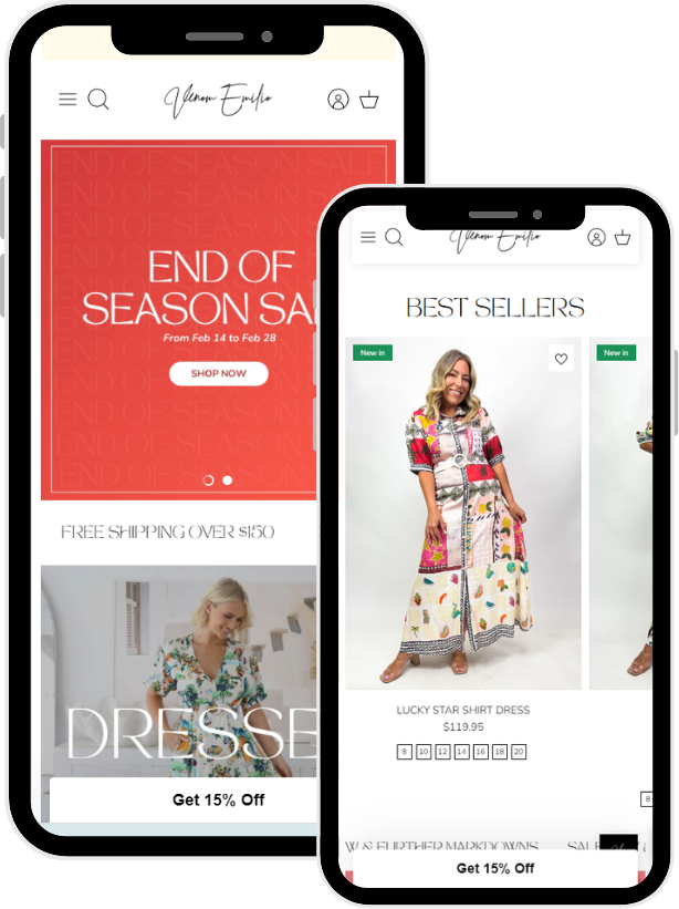 Website Promo Landing Page