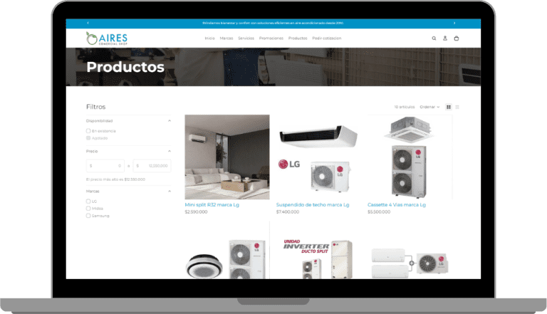 Aires Comercial Shop