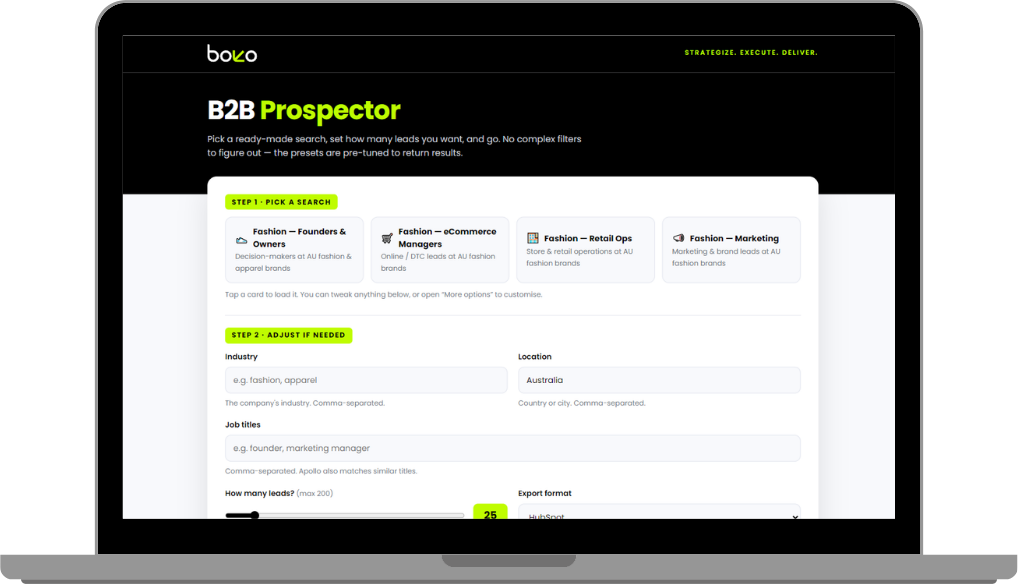 Lead Prospector