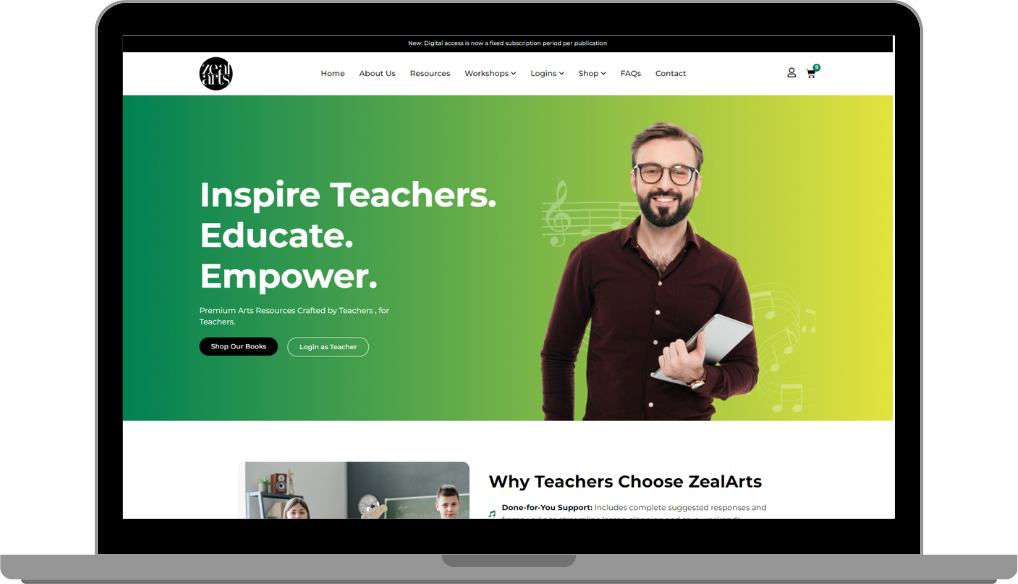 Dedicated Pages Teachers